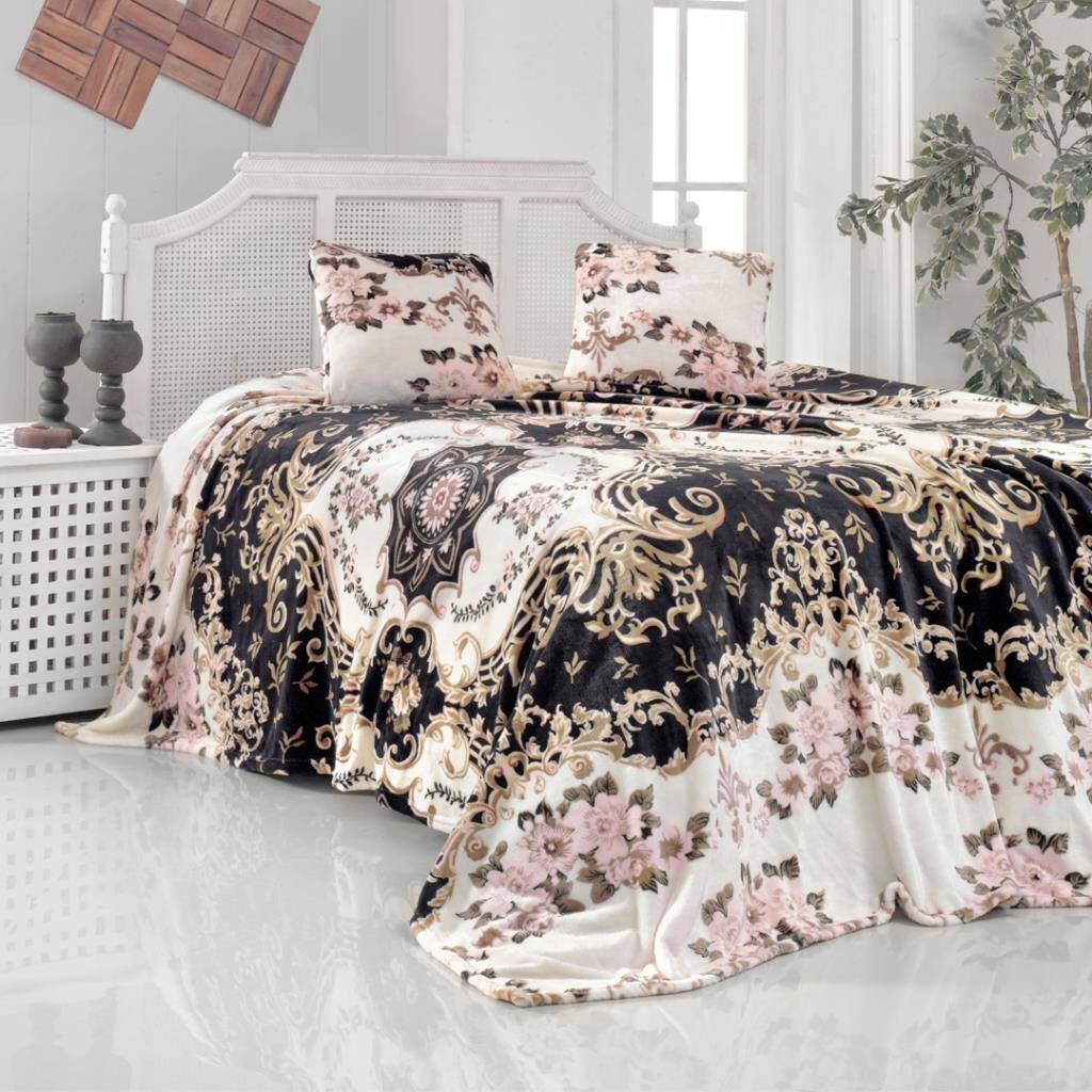 Bambu Lüx Anemone Çift Kişilik Battaniye - Maxstyle
