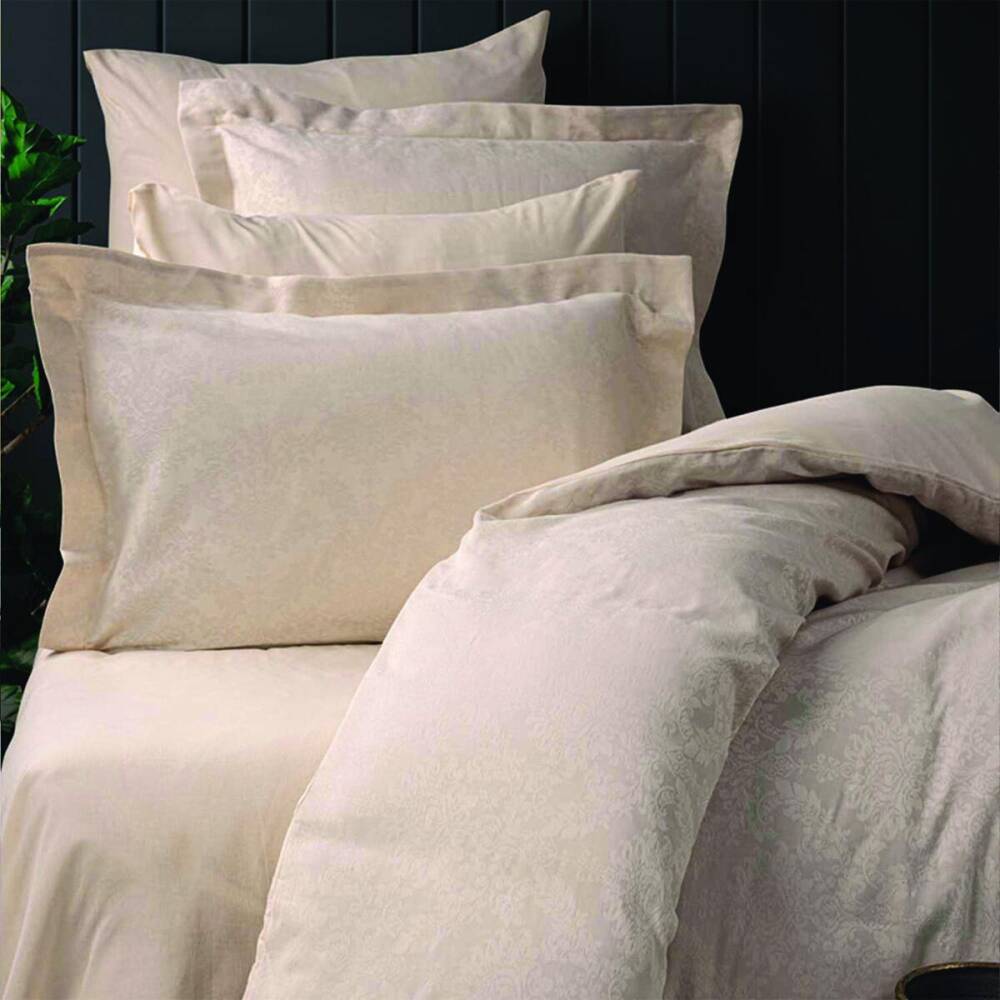 Jaeger Lyocell Nevresim Takımı Beige Çift Kişilik - Maxstyle