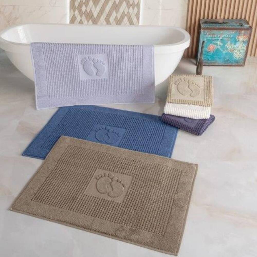 Maxstyle 50X70 cm Ayak İzli Ayak Havlusu - 1