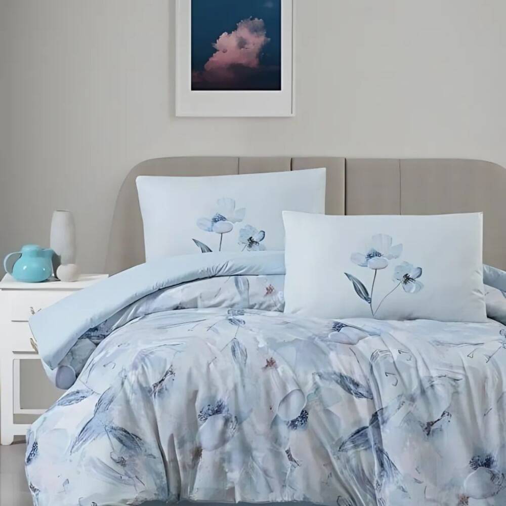 Maxstyle Poplin Deluxe Digital Comfora Çift Kişilik Nevresim Takımı - Maxstyle