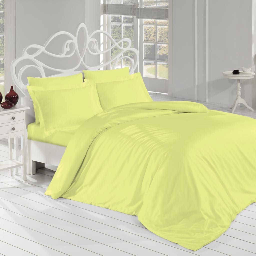 Maxstyle Saten Düz Çarşaf Çift Kişilik - 1
