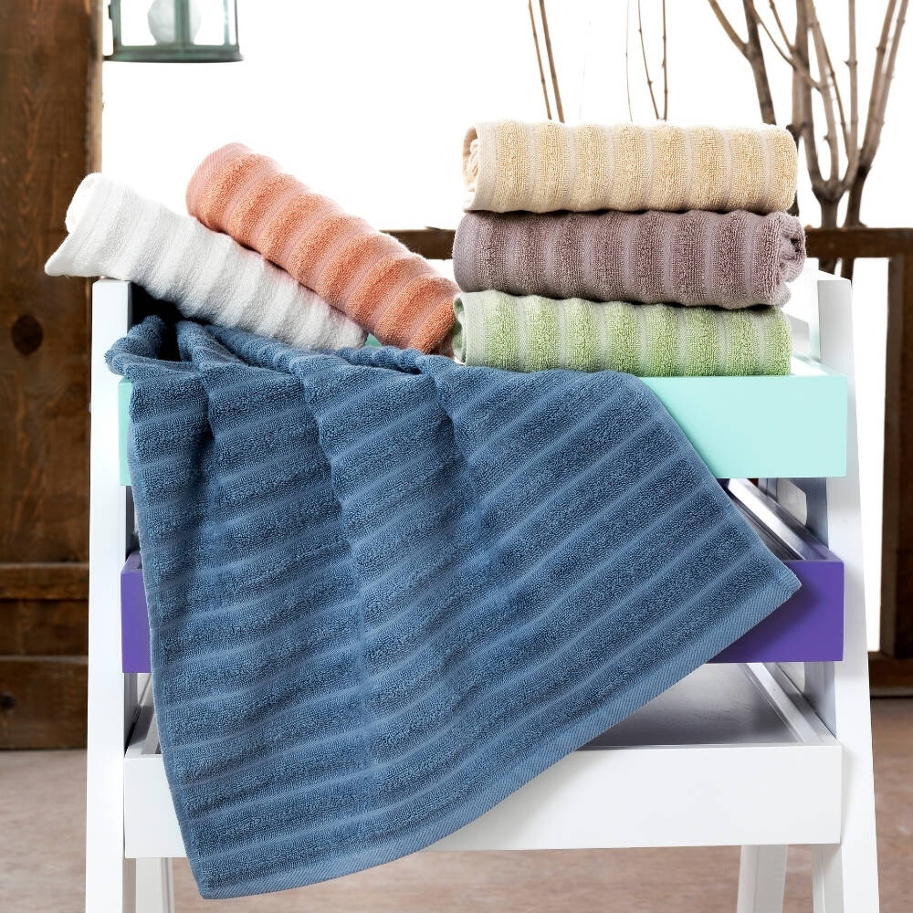 Microcotton Royal Havlu 70x140 Krem - Maxstyle