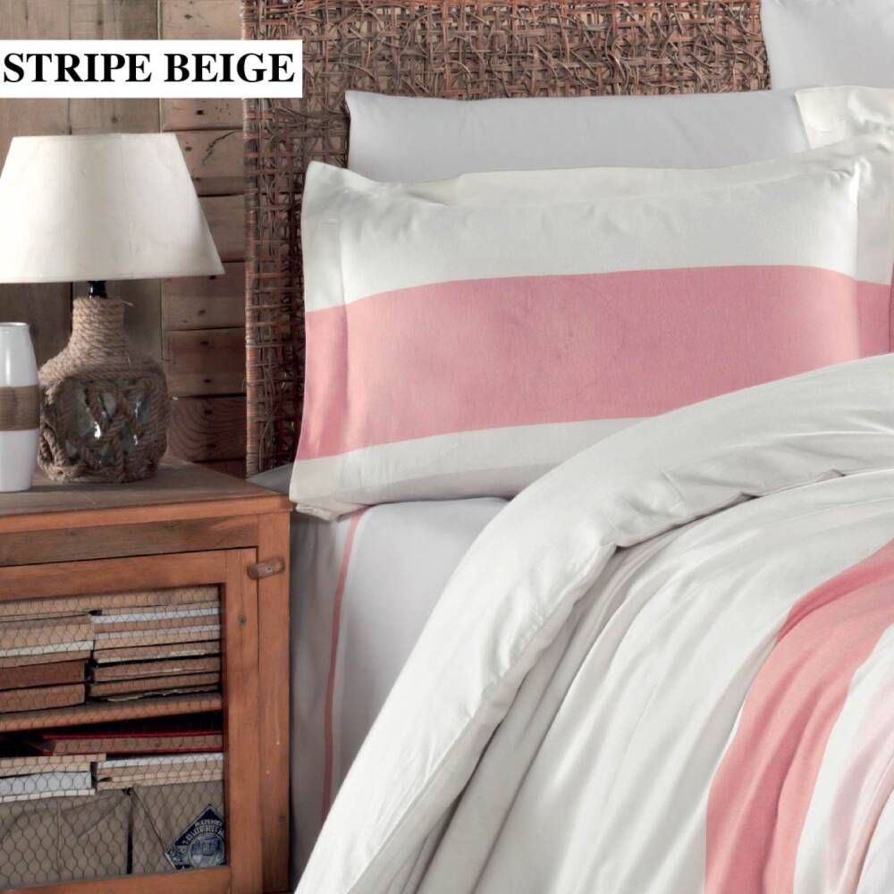 Saİnt Louİs Stripe Çift Kişilik Nevresim Takımı 200x220 Cm - 1