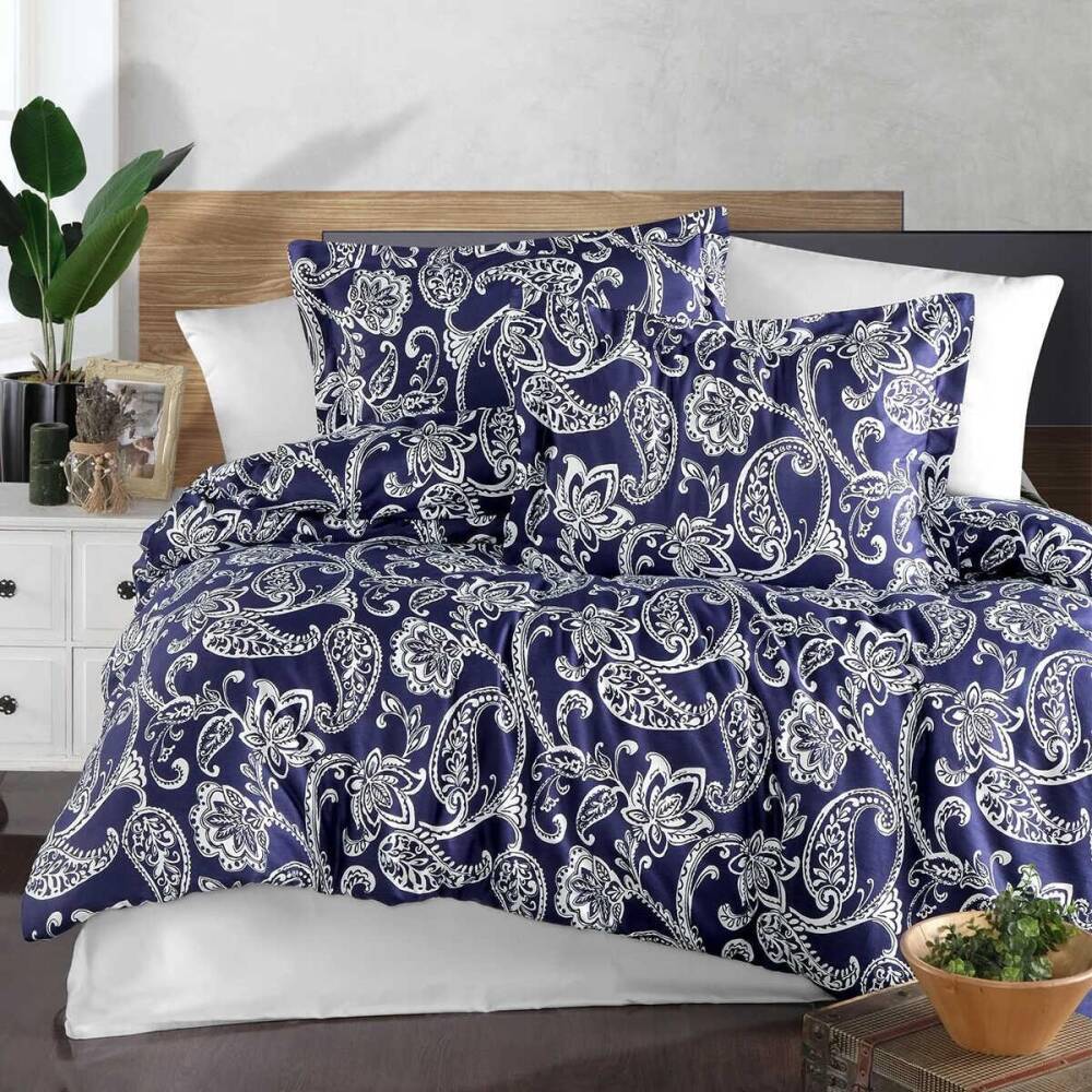 Saten Deluxe Nevresim Çift Kişilik Vanka 220x240 cm - 1